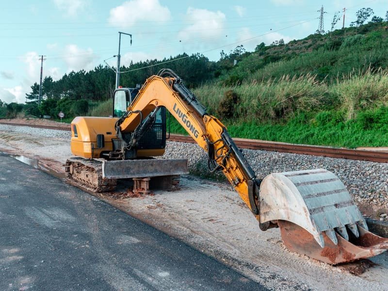 4 Ton Mini Excavator: Power, Transport and Job Fit - mini excavator working on a construction site