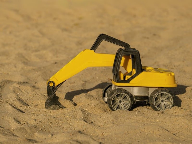 Electric Mini Excavator: Runtime, Charging and Cost - mini excavator working on a construction site