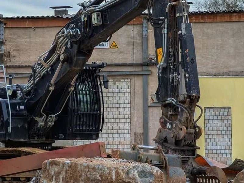 How To Dig Up Stumps With Mini Excavator