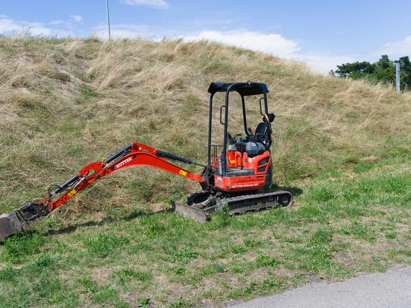 Mini Excavator for Sale Near Me: Local vs Factory Direct - mini excavator working on a construction site