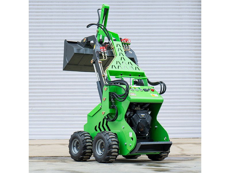 QS-390 wheeled mini skid steer loader
