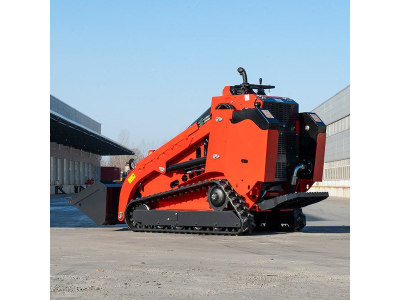 QS-525T tracked mini skid steer loader side view